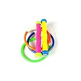 ibasenice 5er Set Bunte Tauchstäbe & Tauchringe Für Schwimmbad Für Tauchen Und Wasserspaß Formen Zufällige Auswahl