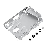 Super Slim Festplattenkäfig Super Slim HDD Halterung Eisen 2,5 Zoll HDD Festplattenlaufwerk Halterung Halter Adapter für Cech 400X mit Schrauben