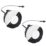 2 Stück Benzin Tankdeckel Ersatz für STIHL Kettensägen MS171, MS181, MS210 bis MS461, Freischneider und Blasgeräte, Ersetzt Teilenummern 0000 350 0525 & 0000 350 0537, Ersatz für sicheren Betrieb