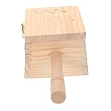 MUCKLILY Moxibustion Box aus Holz für Bauchbehandlungen Tragbare Moxa Stick Halterung Stabil und Hautfreundlich für Zuhause und Unterwegs Langlebiges Design für Effektive Anwendung