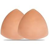 Dilara Selbstklebende Push-Up-Pads – Wiederverwendbare Silikoneinlagen für BH, Bikini und Badeanzug – Unsichtbare Nippelpads, wasserfest und hautfreundlich, für perfekten Halt und Volumen (Braun A/B)