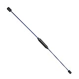 Relaxdays Unisex Relaxdays Swingstick Fitness Schwingstab f r Vibrationstraining Tiefenmuskulatur flexibel Fibe, blau, 1 Stück EU