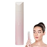 Bikini-Trimmer – elektrischer Rasierer für Frauen mit zwei Scherköpfen, Schamhaar und Gesicht für Intimrasierer | sanftes Abriss der Haare, Achseln, Körperpflege
