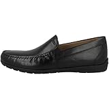 Geox Herren U Siron W C Mokassins,Schwarz,44 EU