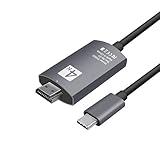 Crazyview 2021 Neue USB 3.1 Typ C Zu -kompatibel 2m Typ C Zu 4k Kabel W3p0 9 Adapter Für S9/S8/Note Ca Kabel