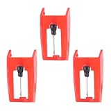 XuQiZZpp Tonabnehmer-Stifte für Tonabnehmer, Ersatznadel für Schallplattenspieler, Vinyl, Plattenspieler, Stylus, 3 Stück