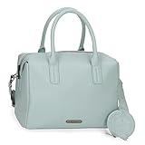 Pepe Jeans Salma Bowling-Tasche, Blau, 31 x 19 x 15 cm, Kunstleder