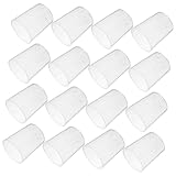TOGEVAL 50 Stück Messbecher Transparent Groß Wiederverwendbar Backen Massenbecher Milliliter Tassen Tasse Messen Messeling Cups Wiederverwendbar