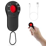 Heasin Wanzen Detektor, Versteckte Kamera Detector, Funkkameras Wanzenfinder, Signal Bug Detector， Anti Spy Anti-Aufnahme Detektoren für Hotel Heim Büro Reisen