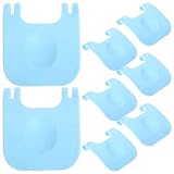 Tofficu Drahtkäfigschnallen 8 Stück für Kleintierkäfige Langlebige Kunststoffclips zur Sicheren Verbindung der Käfigkanten für Selbstgemacht Käfigbau und Haustierlaufgitter