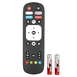 RM-C3287 Sprachfernbedienung kompatibel mit JVC Smart Android TV Ersatzcontroller mit Batterien