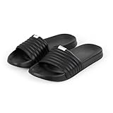 SMILODOX Badelatschen Herren Damen Riever Flip Flops - rutschfeste Badeschuhe, Latschen Hausschuhe, Sommer Slippers Pantoletten, Steppnähte Badeschlappen für Strand, Indoor-Outdoor