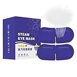 Dampfmaske - 10 Stück Warme Kompressen Pads - Steam Eye MaśKš| Dişpošable Selbstheizende Augenmaske- 10 Stück für Entspannung, Schlaf, Meditation, Schlafenszeit-Routine, Erholung nach dem Training