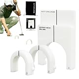 Bvizyelck Puttingbecher für den Innenbereich – Golfloch-Becher, tolle Putt-Trainingshilfe, Putt-Putt-Golf-Set für Hinterhof, Golfbecher mit Schutztasche für Fortgeschrittene, Anfänger, Golfer