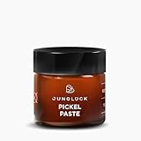 JUNGLÜCK Pickelpaste - Vegan | Cremige Zink Paste gegen Pickel und Unreinheiten | Anti Pickel Creme für das Gesicht wirkt punktuell, hautberuhigend und entzündungshemmend | Spot Treatment