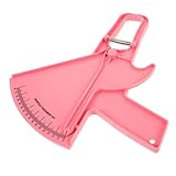 LOLIPPYY Körperfettmessgerät Tragbarer Hautfaltentestkaliper zur Präzisen Körperfettmessung für Fitness und Gesundheit Kompakt zu Bedienen für Bauch Arm