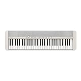 Casio CT-S1WE CASIOTONE Piano-Keyboard mit 61 anschlagdynamischen Tasten, weiß