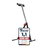 Melko Rollenbock höhenverstellbar 66-105 cm Rollbock inkl. 1 Paar Arbeitshandschuhe Belastbarkeit bis 90 kg Klappbock für Materialzuführung Unterstellbock Arbeitsbock Montagebock Stützbock - 2 Stück