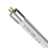 IHYCTV LED Röhre T5, 517mm, 7W Röhren für EVG HF L T5 13W mit G5 Sockel, 910lm, 4000K, 840, Kaltweißes Licht, Leuchtstoffröhre durch LED Ersetzen, 140 Grad, Einfache Installation, 1 Stück