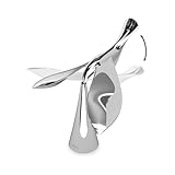 Umbra Tipsy Flaschenöffner, Design Kapselheber zum Öffnen von Kronkorken-Flaschen, Skulpturales Bar Accessoire, Chrom