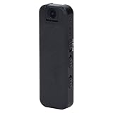 LICAEVEY Körpergetränkte Kamera, 1080p HD -Action -Camcorder mit 180 Grad Rotierender Objektiv Nachtsicht, Tragbarer Pocket Camcorder mit Rückklammbewegungserkennung für das Fahrradfahren