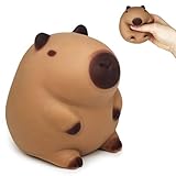 Calkkrer Weicher Capybara Stressball, Tierischer Quetschball Kinder, Antistressball Erwachsener, Antistress Spielzeug, Squeeze Ball Sensorisch, Stressbälle Party Deko