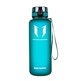 Super Sparrow Trinkflasche - 1.5L - Wasserflasche Auslaufsicher -Sportflasche BPA-Frei | Schule, Sport, Wasser, Fahrrad