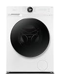 Midea MF200D86WB-14DAS Waschtrokner, 8&6kg Waschen&Trocknen, Inverter Mortor, Auffrischen, 60 Min. Waschen & Trocknen, Steam Care, Turbo, 48 cm tief, APP-Steuerung, AquaStop
