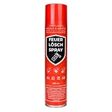 Häger - Feuerlöschspray [3 Stück | Löschspray 600 ml] - Für Schutz im Haushalt, Küche & Auto - Gegen Fettbrand & Entstehungsbrände - Feuerlöscher Spray Fettbrandlöscher - Spraydose Sprühdose