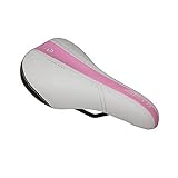 Ddk Sattel Kind Mission Weiß Deko Pink-Silber 240x160mm Schiene Stahl Schwarz