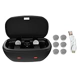 Wiederaufladbare 312 Hörgerätebatterien und 312 Batterieladegerät Hörgeräteladegerät Reiseetui für 312 Hörgeräteverstärker Batterieladegerät mit 6 Pack 312 wiederaufladbaren Batterien