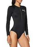 PUMA Damen Puma dames lagarm overpak Long sleeve surf suit, Schwarz, L EU
