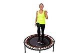 FIT BOUNCE PRO XL Bungee Rebounder ist ein klappbares geräuschloses orthopädisches Qualitäts Indoor Mini Trampolin für Erwachsene und Kinder |DVD|extrabreite Sprungfläche Zugelassen für Physiotherapie