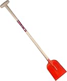 Synx Tools Betonschaufel Rot, Schaufeln, Spaten, Schaufel, Holsteiner, Gartenschaufel,Holzstiel, Sandschaufel, Bauschaufel, Schippe