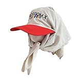 Yjcnelcr Sportmütze, Baseballmütze, Sonnenhut, Workout für Outdoor-Veranstaltungen, breite Krempe, Überraschung, Freund, bequemes Kopftuch, rot, Einheitsgröße