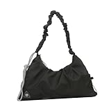 Harilla Yogatasche für Damen, Umhängetasche, Sporttasche, Gymnastiktasche für Strand, Pilates, Reisen, Fitness, Schwarz