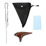 BESPORTBLE 1 Satz Ocarina C Dur Handgefertigtes Ocarina für Anfänger mit Zubehör Schnur Lehrmaterial Schutzhülle Musikinstrument für Musikliebhaber