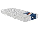 Irisette Lotus orthopädische 7-Zonen Komfortschaummatratze, Härtegrad 3 (mittelfest), 140 x 200 cm, Öko-Tex Zertifiziert, produziert nach deutschem Qualitätsstandard
