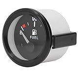 2-Zoll-Motorrad-Kraftstoffstandsanzeige mit LED-Hintergrundbeleuchtung, Perfekte Passform, Einfache Installation, Hervorragende Leistung