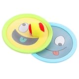 HONITANO Interaktives Wurfspiel Teiliges mit Klebrigem Ball und Schlägern Fördert Hand Auge koordination Geeignet für Garten Indoor Kindergarten Eltern Junge Mädchen Grün blau