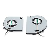 BAFOVY Laptop-Lüfter, Hochwertiger CPU-Kühler aus Aluminiumlegierung, Verbesserte Wärmeableitung für 17 R4 R5 P31E ALW17C