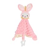 Beaupretty Beruhigungstuch Tiermotiv Interaktives Kuscheltuch Langlebig Schadstofffrei für Neugeborene Jahr und