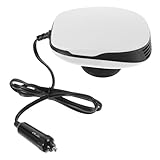 UKCOCO Auto Heizlüfter mit Zigarettenanzünder für Fahrzeuge Multifunktionaler Tragbarer Heizlüfter und Entnebler Verstellbarer Geeignet für Pkw Suv Lkw Camping und Wohnmobile