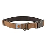 Carhartt Nylon Duck Hundehalsband Carhartt Braun/Dunkelbraun Größe M