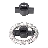 Volakebeing Elektrischer Milchaufschäumer Heizung Ersatzteile Set Kompatibel mit MMF-015 MMF-003 MMF-603 Modellen Kunststoff Edelstahlkonstruktion Schwarz Silber Farbe