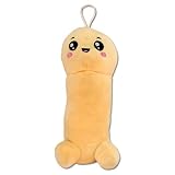 BEMIRO Penis Kuscheltier - 25 cm flauschig weich (beige)