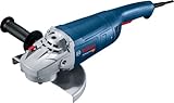 Bosch Professional Winkelschleifer GWS 22-230 J (Leistung 2.200 Watt, inkl. Anti-Vibrations-Zusatzhandgriff, Aufnahmeflansch, Spannmutter, Schutzhaube, Zweilochschlüssel, Karton)