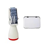 Eier-Datumsstempel Set, 4mm Gummistempel mit Stempelkissen, Deutsch Monatsstempel für Hühnereier und Geflügeleier