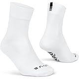 GripGrab Lightweight SL Performance Fahrrad Socken Sommer 1er und 3er Pack Eyecatching 2 Längen Fahrradsocken Kurz Lang