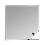 Windhager Sonnenschutz OPEN-UP Fliegengitter, Moskitonetz für Fenster, Insektenschutz, Fliegennetz, Hitzeschutz Fenster, inkl. Klett- und Flauschband, 130 x 150cm, anthrazit